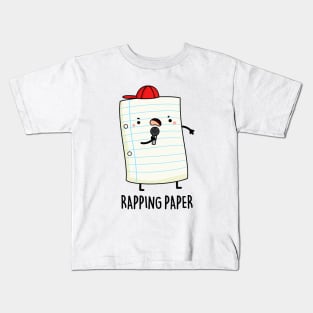 Rapping Paper Pun Kids T-Shirt